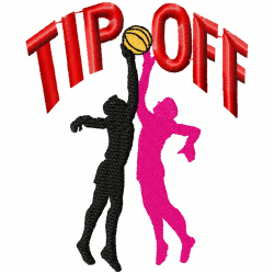 Basketball Embroidery Design 1 Basketball Embroidery Design 1